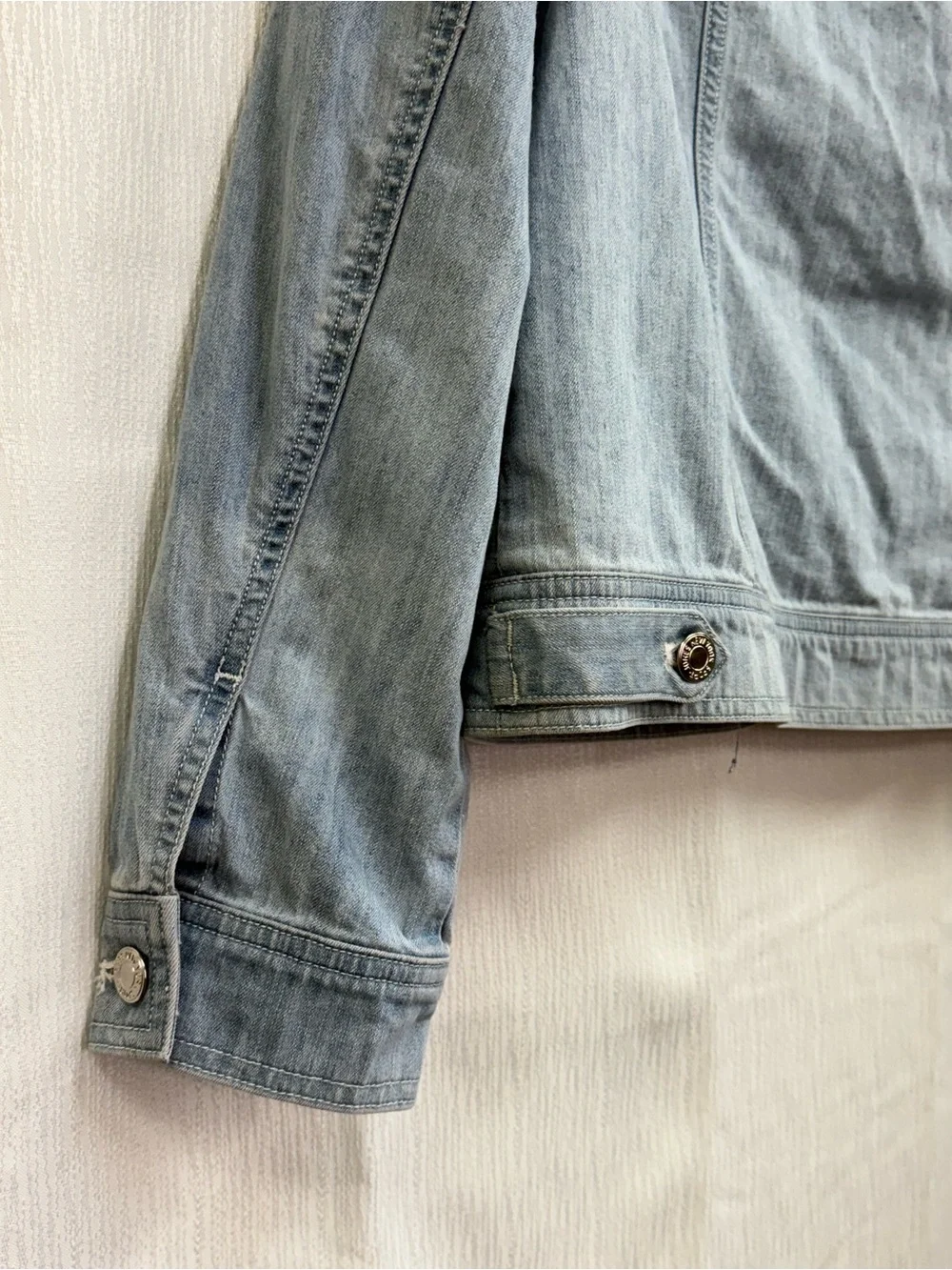 Jones New York Light Wash Denim Jacket